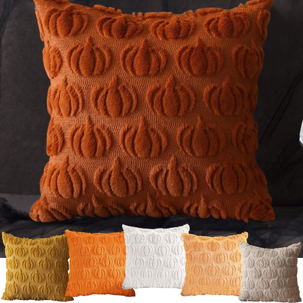 Halloween Decoration For Home Cartoon Pumpkin Bat Ghost Pillowcase Horror Soft Pillowcase Party Supplies Haloween Home Ornament