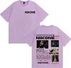 Rapper Nikone Epk Album Tour Graphic T Shirts Unisex Women Fashion Vintage Summer Tshirt Short Sleeve Tops Oversized Loose T Shirt