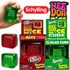Schylling Needoh Cubo Bonito Squishy Suave Sensorial Juguete para Moverse Alivio del Estrés Alivio de la Ansiedad Para Adultos y Niños