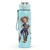 1PC Rag Doll Girl Toy Character Print 750ml Color Plastic Sports Water Bottle Leakproof Flip Straw Lid Suitable for Sports Office Home Use