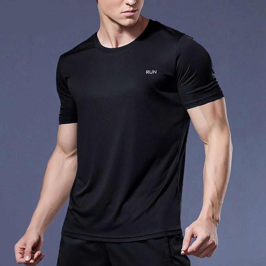 Mens T Shirts Casual Short Sleeve Shirts Solid Neck Soft Loose Fit Graphic Tees Summer Tshirts For Men