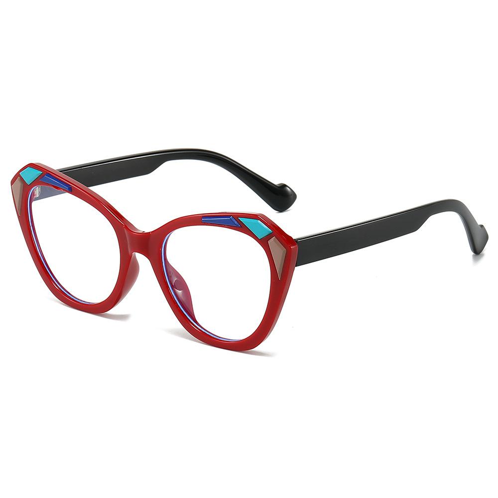 Cat'S Eye Large Frame Sunglasses Personalized Women'S Sunglasses High-End Catwalk Sunglasses