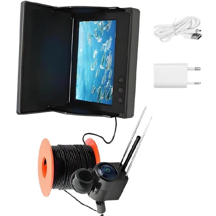 15/20/30/50m Depth Detection Ranges Underwater Fishing Camera Fishing Camera for Lake Ice Fishing Fish Finder Camera
