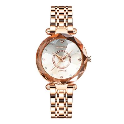 Women's Watches Jewelry Quartz Watch Waterproof Stainless Steel Strap Rose Gold Watch for Women Fashion Watch Bracelet Clock