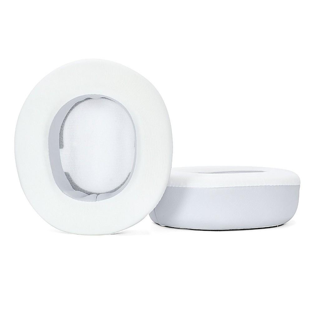 1 paio di cuscinetti auricolari di ricambio in similpelle, spugna e schiuma proteica per cuffie SteelSeries Arctis Nova Pro Wireless.