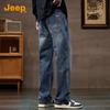 Jeep Men's 2025 A/W Loose Straight Fit Denim Jeans