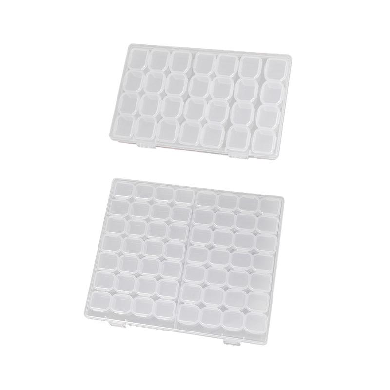 Portable Transparent Jewelry Storage Box: Anti-Oxidation Case for Earrings and Necklaces