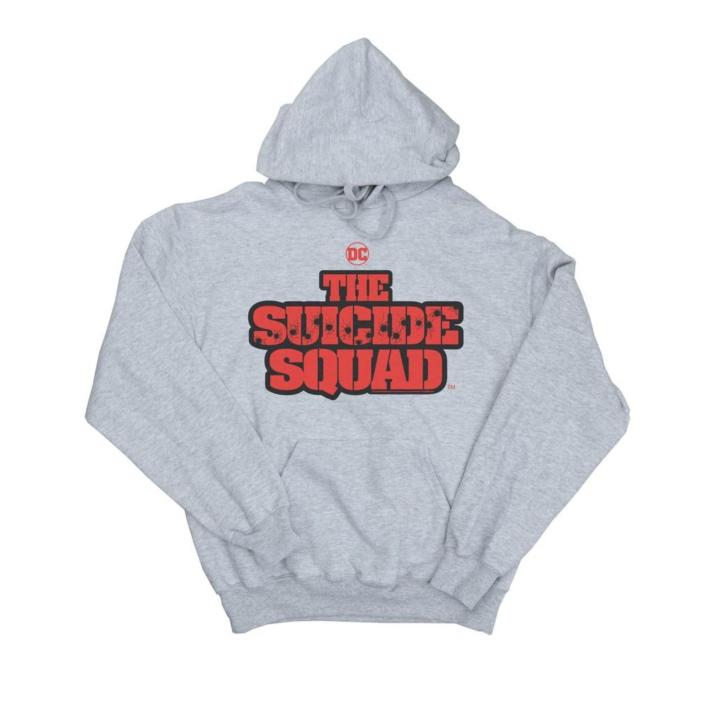 DC Comics Womens/Ladies The Suicide Squad Movie Logo Hoodie