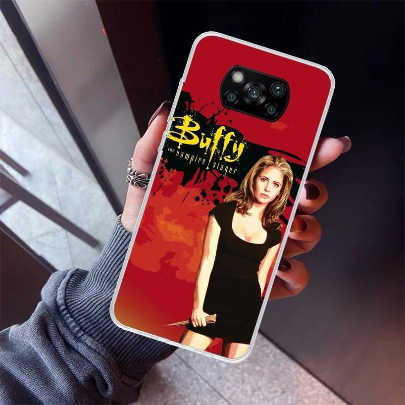 Buffy the Vampire Slayer Phone Case For Xiaomi Poco X5 X6 X7 Pro F7 Ultra M7 Redmi 15C 15 13C 13 12C 12 10 10C 10A 9 9C 9T 9A Co