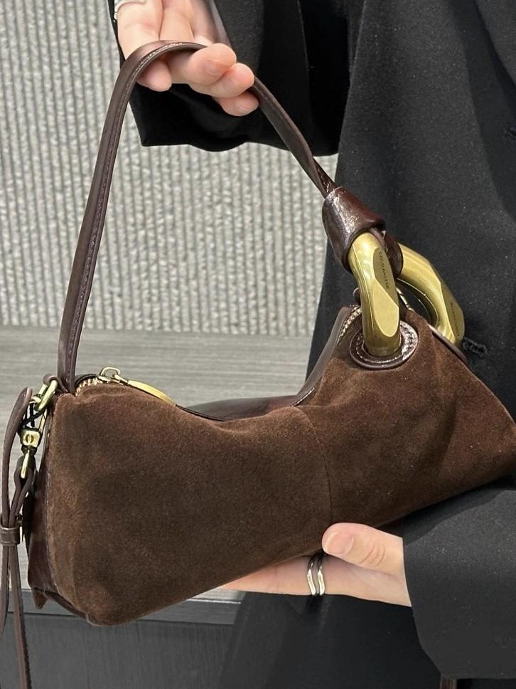 2025 Matte Leather Boston Pillow Bag - Versatile Soft Handbag & Crossbody