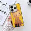 Y-Yoshitomo Nara Soft Phone Case For Xiaomi Redmi Note 14 15 Pro Plus 13 12 11S 11T 5G 10 9S 9 Plating Anti-Fall Fundas