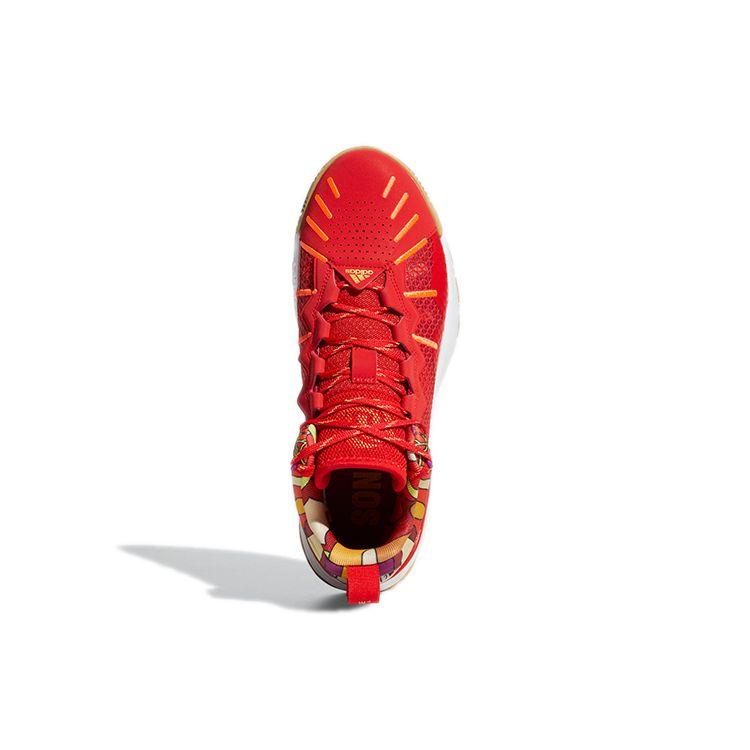 Adidas D Rose Son of Chi World Wide Hoops Men Sneakers Red GZ0910