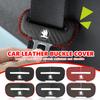 ATSS5 Car Seat Belt Protection Clip Lock Buckle Plug Cover Safety Seatbelt Plugs Accessories For Kamiq MK3 Roomster Rapid Kodiaq