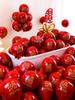 Red Double-Layer Wedding Balloon Arrangement Set for Bridal Chamber & Engagement