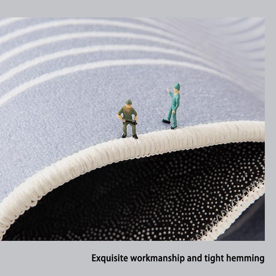 Modern Geometric Carpet Living Room Fashion Simple Style Decoration Soft Large Rugs Bedroom Bedside Non-slip Washable Floor Mats