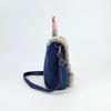 Cute Zootopia cartoon Judy Nick large capacity backpack crossbody bag fluffy flap shoulder bag 0154 CLE