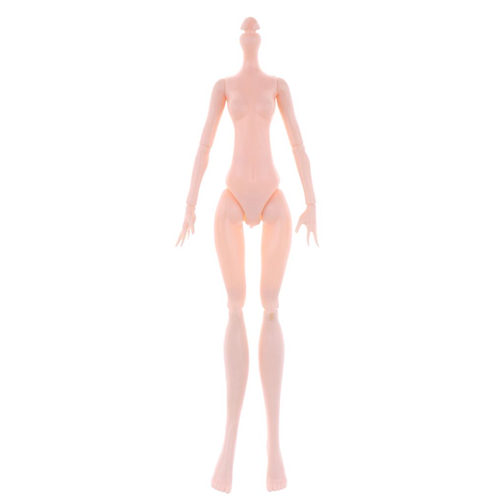 Stylish Nude Monster Doll Body Girl Model Toy For High 3 Pieces