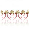 2026 Christmas Headband New Design Digital Star Antler Headband for Children Xmas Party Decoration Headwear