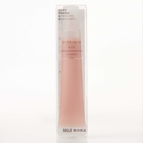 MUJI Lip Essence Lip Balm Pink 10.5g (x 1)