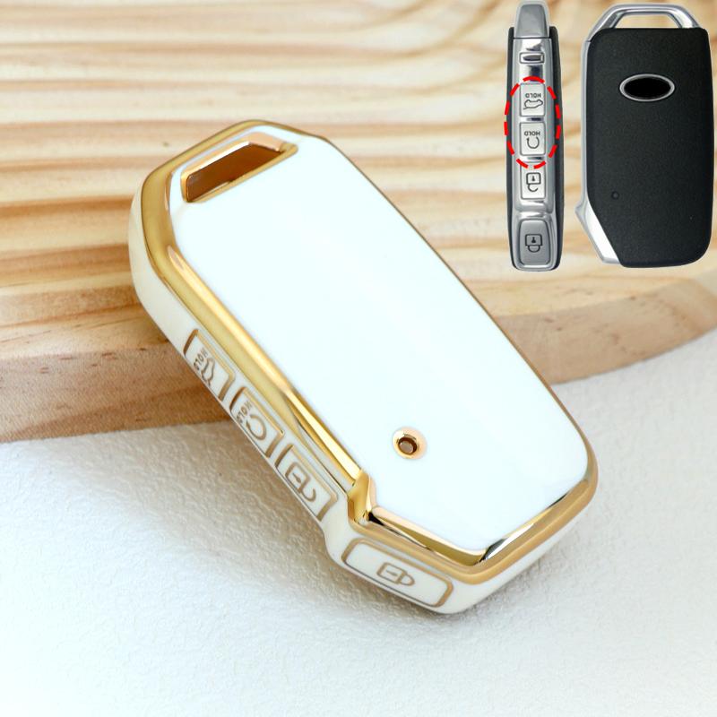 Tpu Car Remote Key Fob Case Cover For Kia Ray  Sportage  K7  Cadenza  Sorento 4 Soul Telluride K3 Cerato