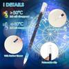 12Pcs/Box Twelve Constellations Erasable Gel Pen 0.5 Full Needle Tube Grinding Heat Erasable Pen School Office Supplies