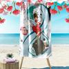 Chihiro 2D Flat Print Beach Towel, Large Soft Quick Dry Towel for Beach Camping SwimmingXSTJ0915465