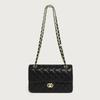 Kaviaar enkele schouder okseltas dames nieuwe dames tas high-end diamanten kettingtas kleine vierkante tas