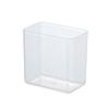 Transparent Multi-functional Wall-mounted Storage Box for Kitchen, Bathroom, or Desktop