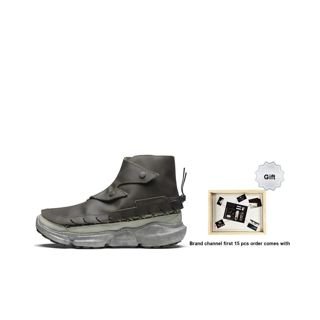 Adidași Unisex RANRA x Salomon Skor Nisip Albăit Verde Ardezie Lucernă L47522300