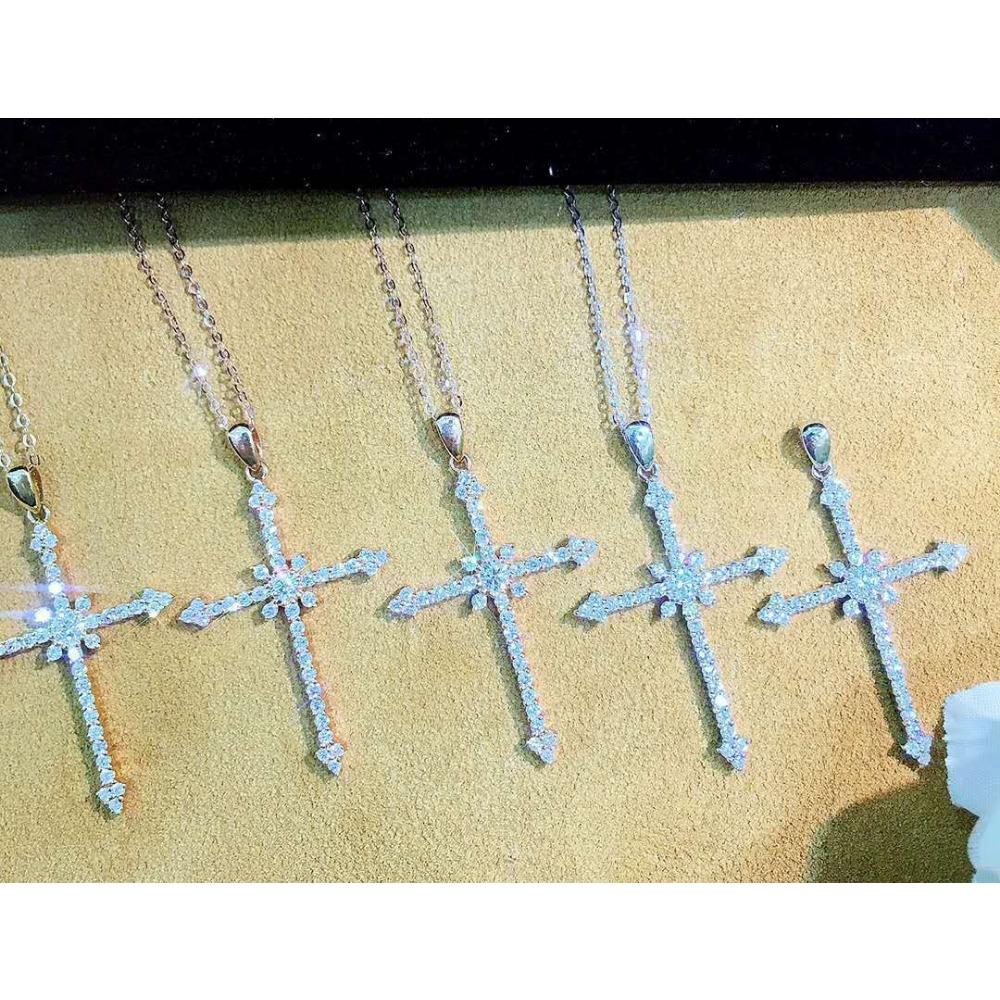 Cross Necklace New Style Trendy Temperament Women's Earrings Korean Street Creative Pendant