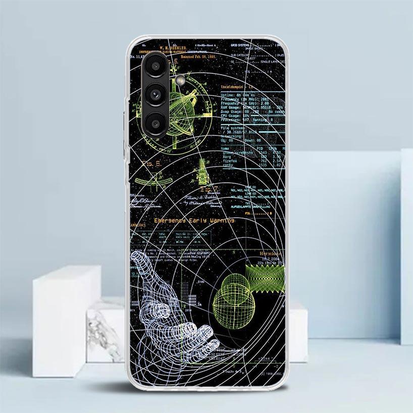 

Black Hole Human Body Password Cover for Samsung Galaxy A17 A37 A57 A16 A26 A36 A56 A15 A14 A55 Phone Case A13 A53 A25 A35 A24 A Samsung A73