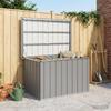 vidaXL Gartenbox Grau 109x67x65 Cm