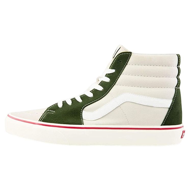 

Vans Sk8-Hi Retro Sport — кроссовки унисекс Marshmallow Kombu Green белые VN0A4U3C2TZ
