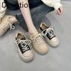 Casual Bread Shoes for Women's Fashion Versatile Thick-soled Sponge Retro Sports Sneakers Devotion