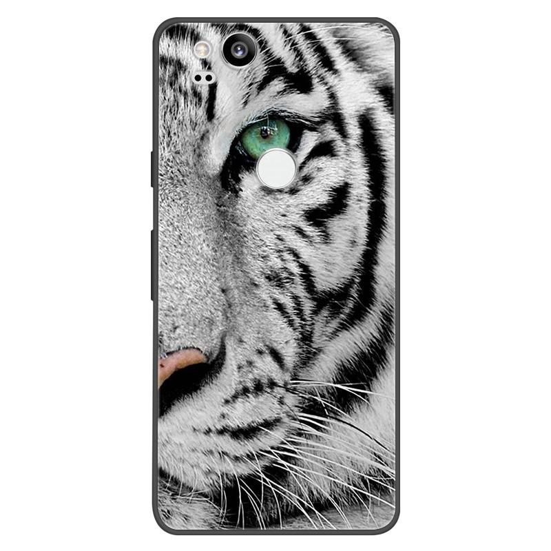 For Google Pixel 2 Case Soft Black Silicone Bumper Butterfly Phone Cover for Googe Pixel2 2XL Pixel2XL 2 Cases Fundas Coque