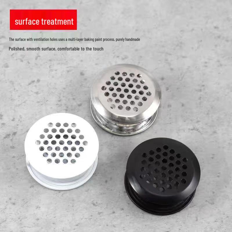 Double-sided Stainless Steel Ventilation Mesh Plug for Cabinet Heat Dissipation and Shoe Exhaust