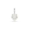 Swarovski Idyllia Charm Rhodium Heart