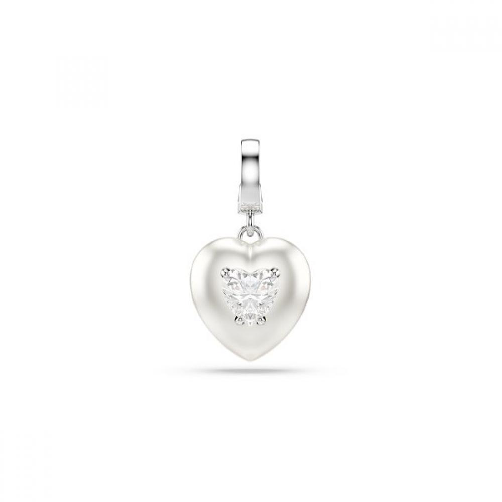 Swarovski Idyllia Charm Rhodium Heart