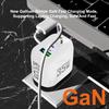 35W GaN Fast Charger with QC 3.0 & PD, Compatible with European & American Standards (9V/12V)
