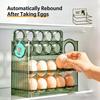 Eierhalter Aufbewahrungsbox Eierkorb Behälter Organizer Kühlschrank Spender Für Küchenorganisation Lebensmittelbehälter