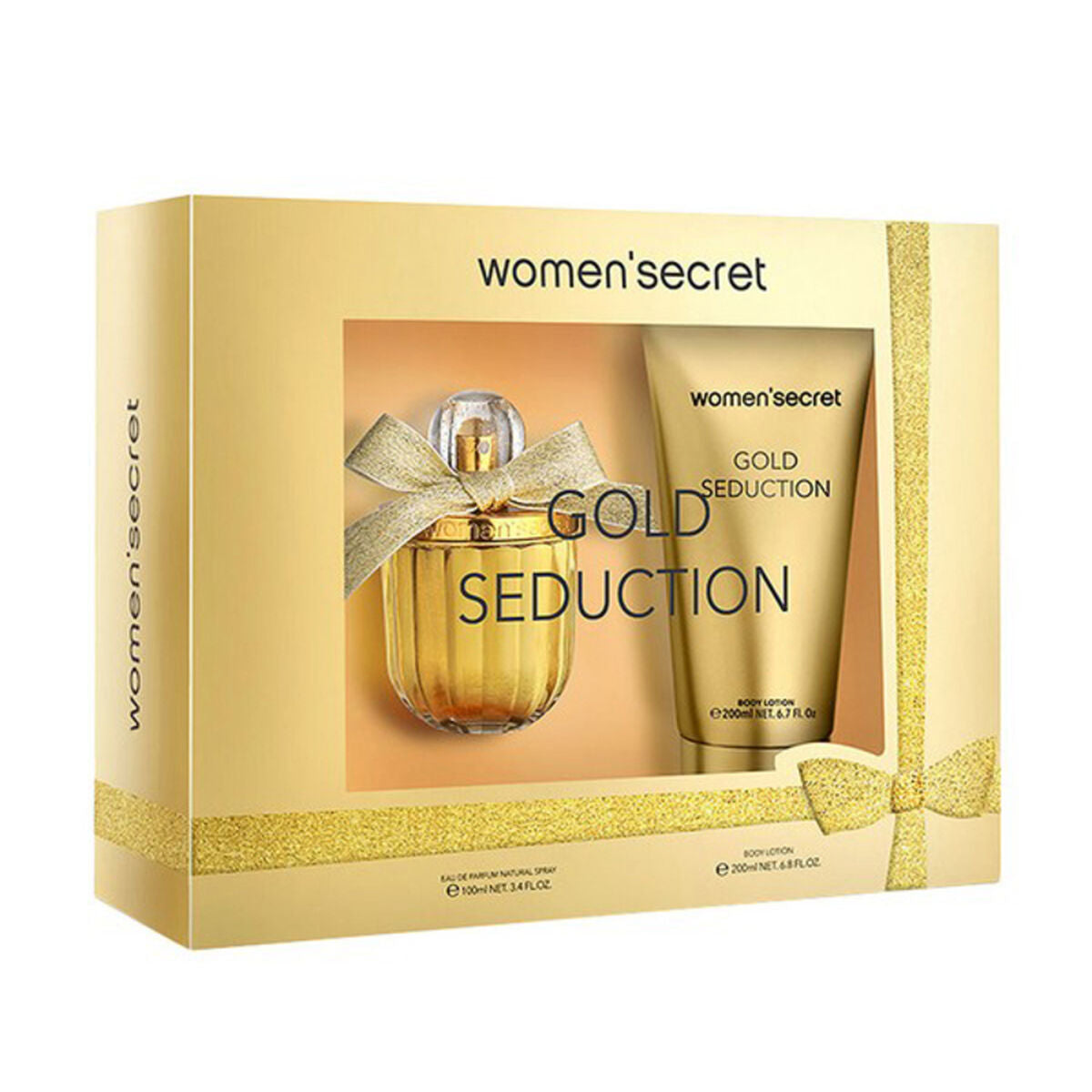 

Набор парфюмерной воды для женщин Gold Seduction Women Secret GOLD SEDUCTION (2 шт.) EDP 2 штуки