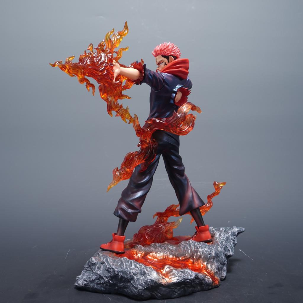 Jujutsu Kaisen Ryomen Sukuna Itadori Yuji Anime Figur PVC Fluchkönig Kampf Modell Spielzeug