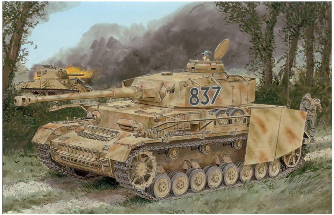 

Dragon Scale World War II German Panzer IV H Late Production Zimmerit Coating Optional Kit Plastic Model Kit DR6933 1/35 Ausf.