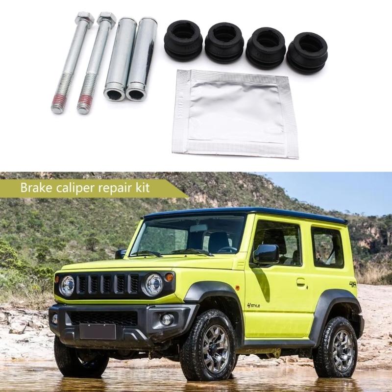 Front Brake Caliper Slider Pins Guide Bolt CKT1050 Automotive Brake System Repair Kit for Jimny 113-1406X Repair Part