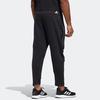 Adidas Einfarbige, gerade geschnittene Freizeit-Sporthose für Herren, Schwarz, HE9894