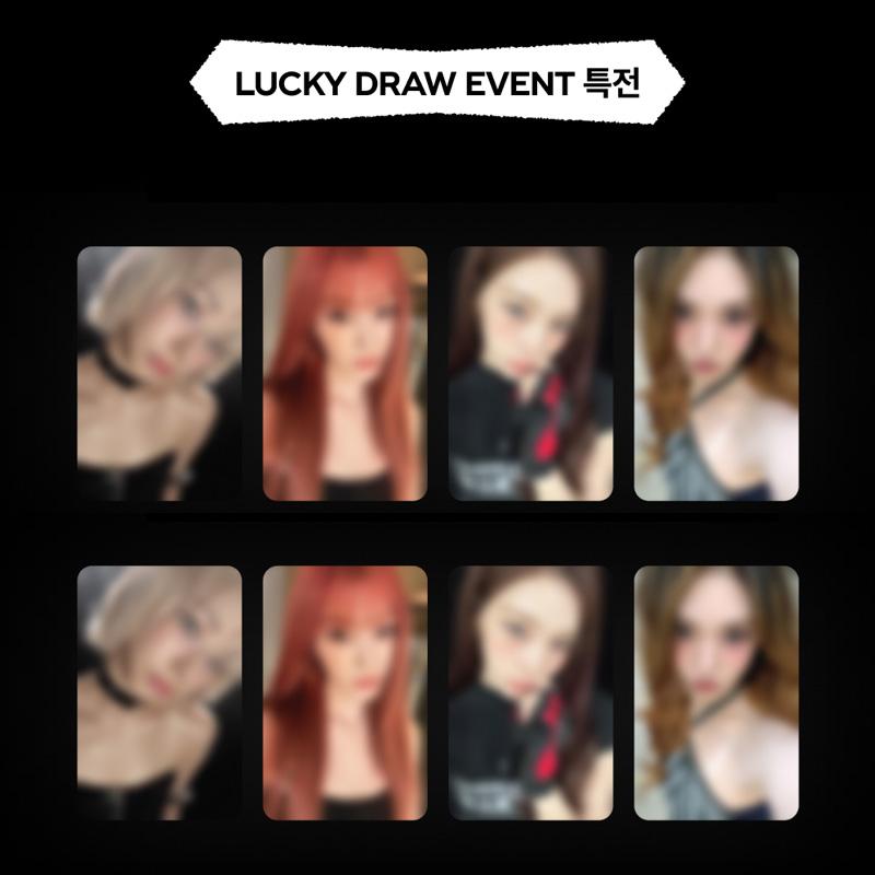 [PRE ORDER] Aespa - SMTOWN Lucky Draw Event Photocard (Dirty Work - Dirty Code Ver.)