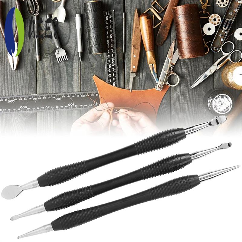 

AEE2-Carving Printing Tool, Leather Craft Spoon Stylus Set Kit Stationary Craft Collection For Artisans Hobbyists