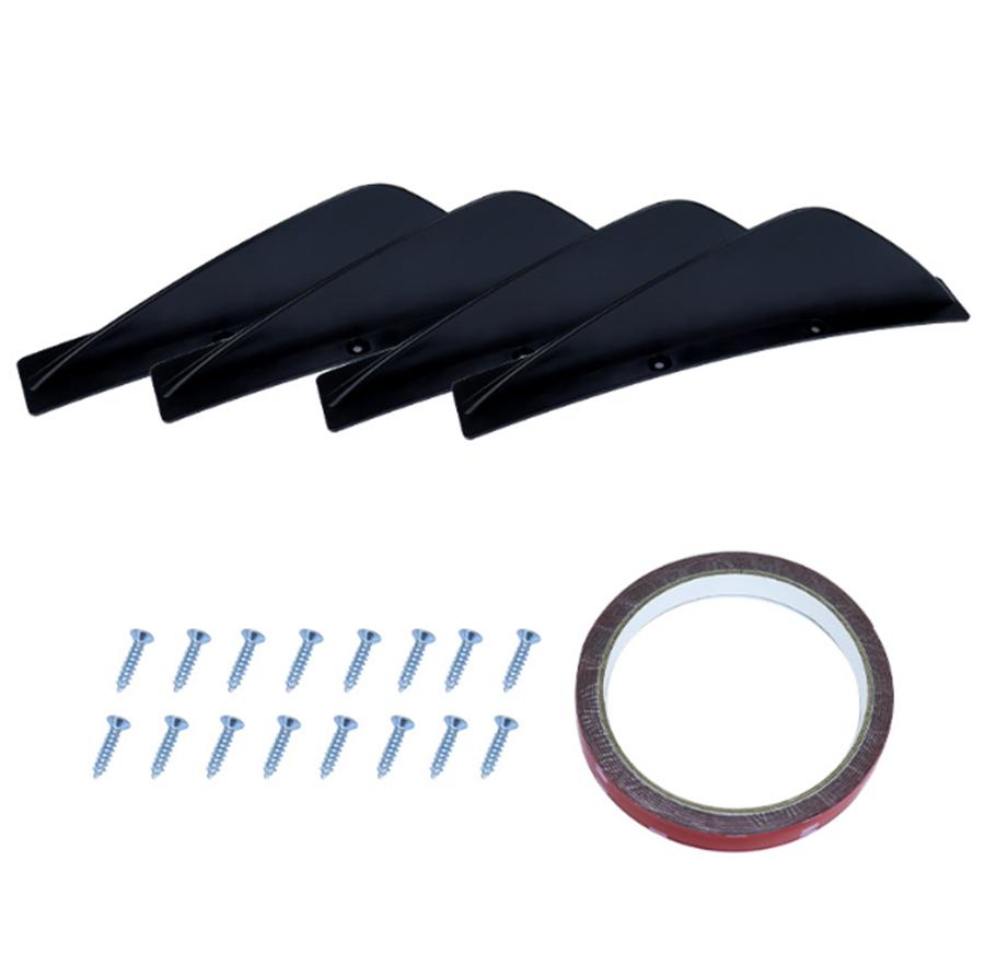 

Universal rear lip (4 pcs)-S-2 black
