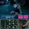 Luminous Waterproof Sport Tattoo Stickers for Night Workouts – Temporary Glow Arm & Face Stickers