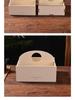 Hand-Carried Wooden Gift Box with Dividers - Solid Pine & Bamboo Wood